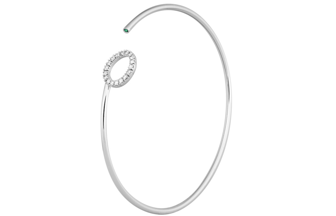 Bracelet O2 - Or blanc 18K (4,00 g), diamants 0,18 carat - Courbet