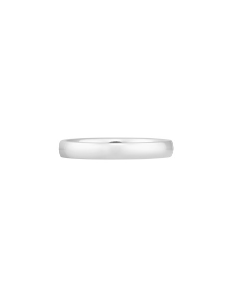 Alliance (3 mm) - Or blanc 18K (4,20 g) - Courbet