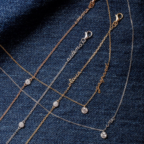 Colliers et Bracelets Origine VLP or recyclé 18K et diamants de synthèse- Courbet