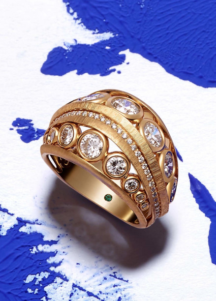 bague-origine-couture-or-jaune-brossé - Courbet