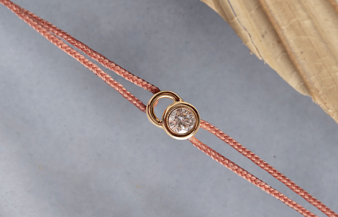 Collection LET'S COMMIT - Or et Diamants de synthèse | COURBET