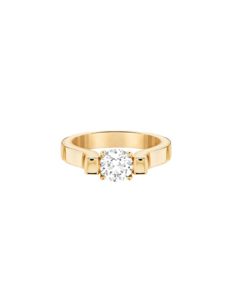 Bague Icone - Or jaune 18K (8,00 g), diamant 0,7 ct - Courbet